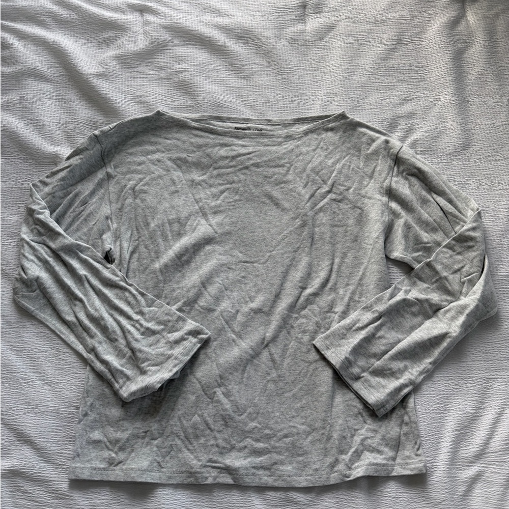 Abercrombie & Fitch Boat Neck Long Sleeve
